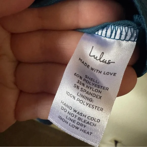 Lulus | Brilliant Flirt Teal Blue Taffeta Bustier Mini Bodycon Dress - Picture 5 of 7